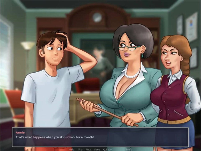 Dirty GamesXxX: Saga de vară: director obraznic cu țâțe mari ep. 2