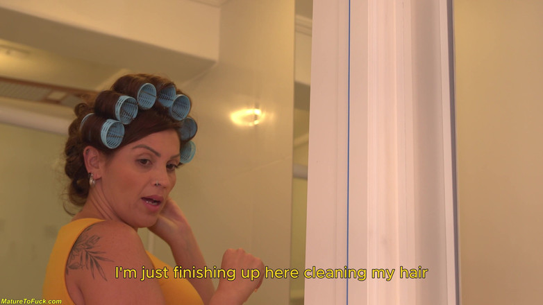 MatureToFuck: Busty Mature Enjoys a BBC Deep Inside Her Ass