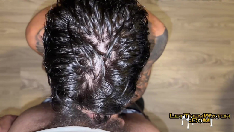 Let them watch: Ювен, Поклоніння Ногам, Великий Член Смокче Мінет Майстра, Анал