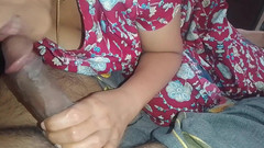 LEGSCOUPLE12: 남친의 자지를 입에 넣고 우유를 빨아주는 델리 간호사 Anagha