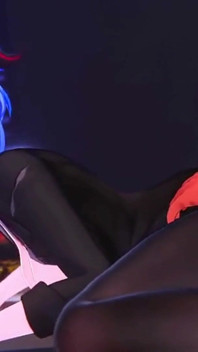 Genshin Impact - Ganyu Potěšení kanceláře v pozdní noci - 3D Hentai Animace