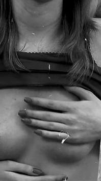 Skinny Teen Sacha Playing Dildo in Her Hairy Pussy