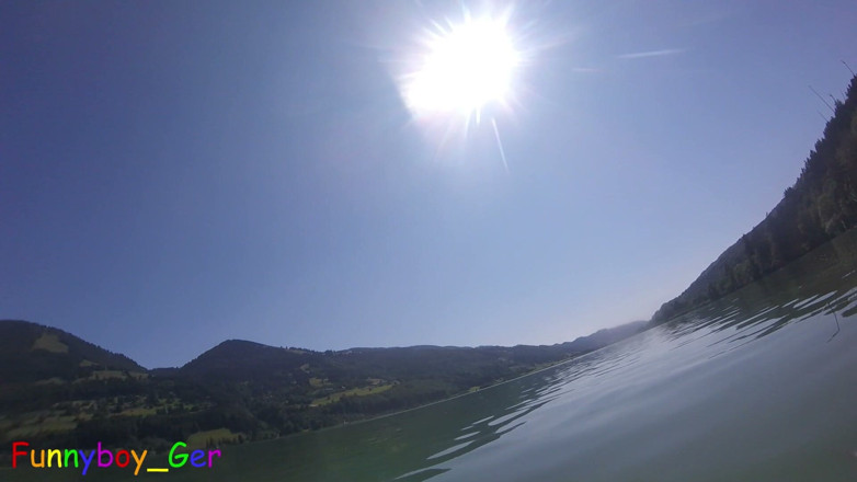 Funnyboy-Ger: Nude Area Bathing in a Mountain Lake and Jerking off...