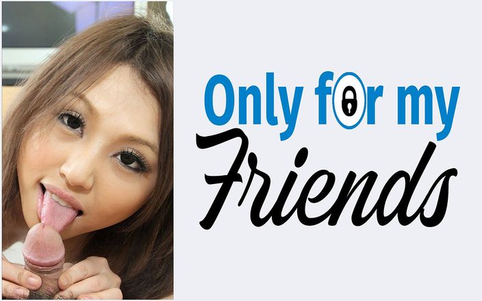 Only for my Friends: 이제 성인과 십대 큰 검은 머리 일본 창녀는 그녀의 보지에 만족하기를 좋아합니다.