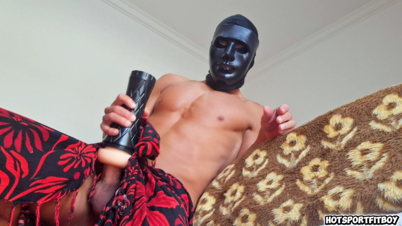 Hotsportfitboy: Big Cock Fucks Fleshlight Hard Then Eats My Own Cum...