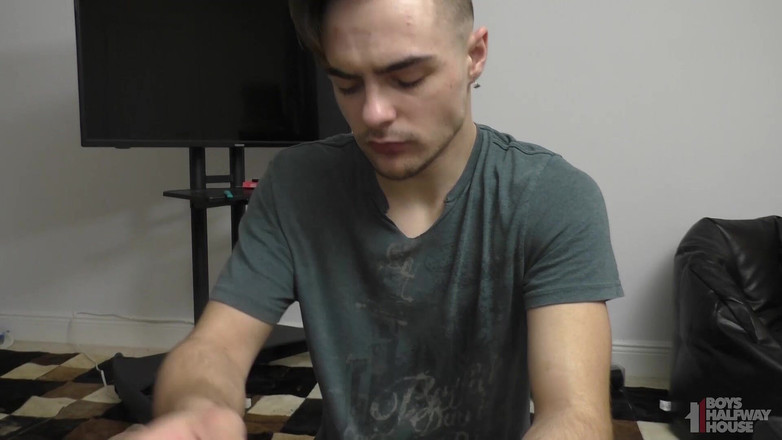 Boys half-way house: 18, 직선, 이미 정액 Guzzler