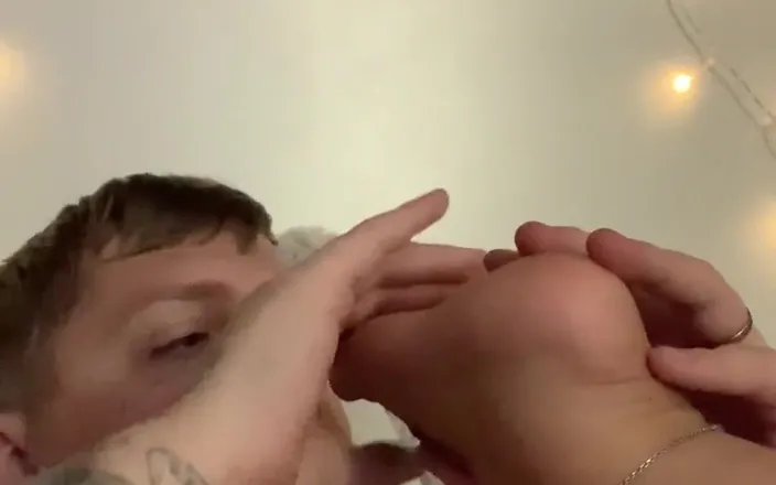 Filthy British Couple: Made Him Massage, Lick and Worship My Feet Before I...