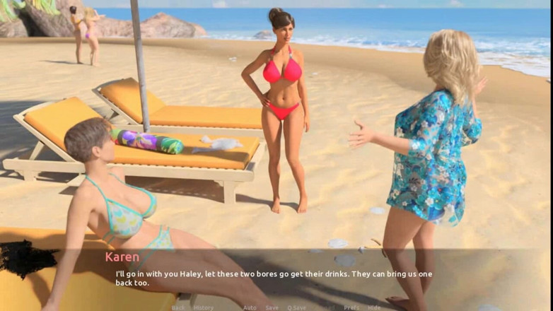 Dirty GamesXxX: A VISITA: Sol, praia e meninas sexy ep.36