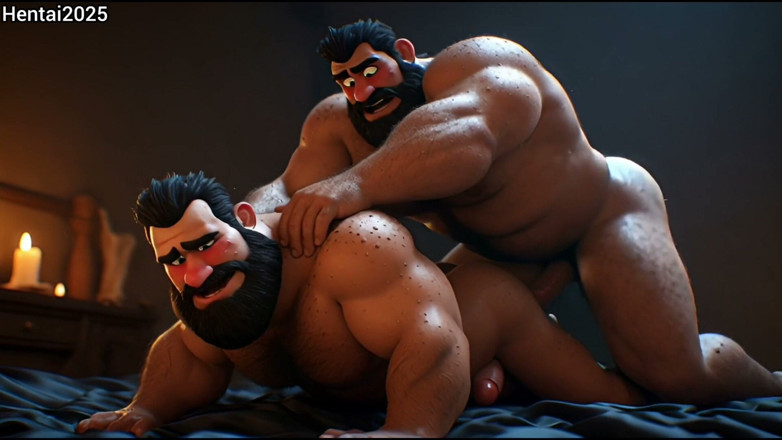 Hentai2025: Hairy Bareback Anal Compilation of 3D Hentai Cartoon Animation
