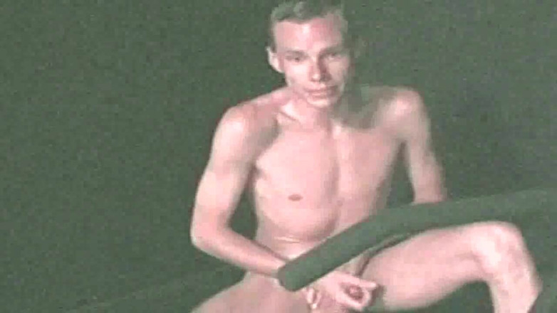 Young straight boy masturbation: Straight boy auto self suck at the sport