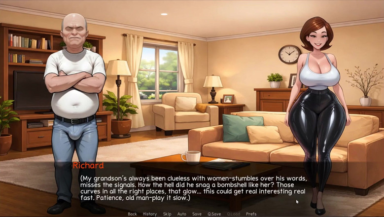 Cumming Gaming: Permainan Pelajaran Datuk Hentai Taboo Ep.1 Bapa tiri Mempunyai Tangan...