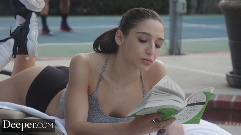 Deeper: Deeper. Abella Danger gets insatiable on court action