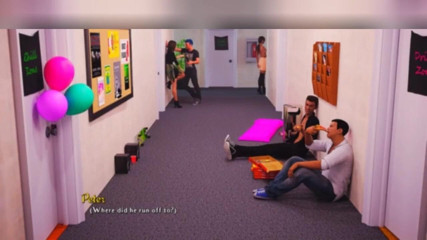 3DXXXTEEN2 Cartoon: La gaura din zid - gloryhole. Sex cu desene animate porno 3D