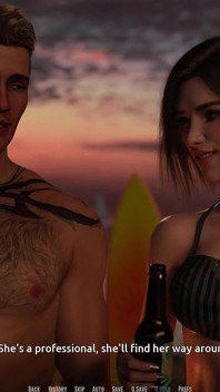 Dominos Beach 12: Urutan ditutup mata Riley pada John W / Rebels