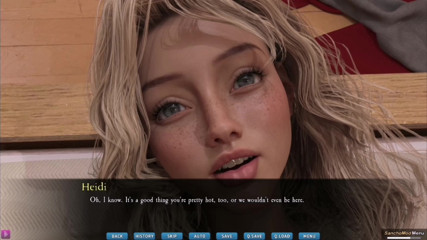 Johannes Gaming: 裸の目撃者#4彼女は私の精液を愛し、誰かが私たちのセックスを見ています