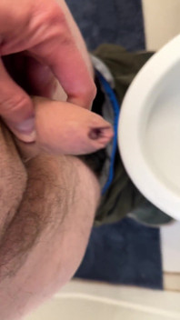 Micropenis Caught Pissing
