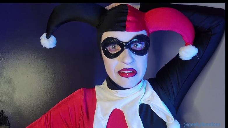 Geeky Femdom: Harley Quinn主宰你