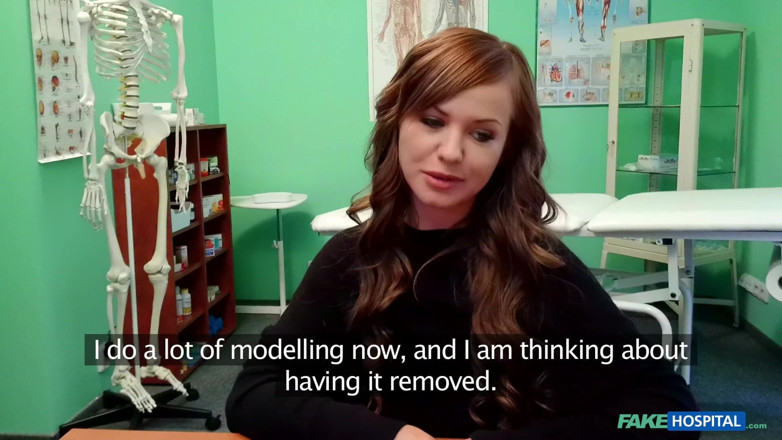 Fake Hospital: Fake Hospital - Pretty Young Model Cums for Tattoo Removal Ends...