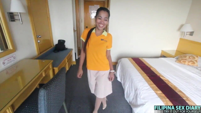 Sex Diary: AsianSexDiary Flight attendant pussy gets filled with creampie