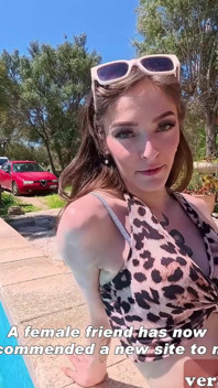 德国旅游少女Becky California为公共假期做爱而搭讪男人