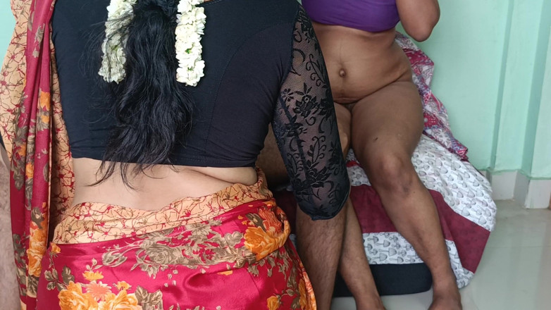 Inba: Nuevas parejas casadas disfrutando de trío caliente
