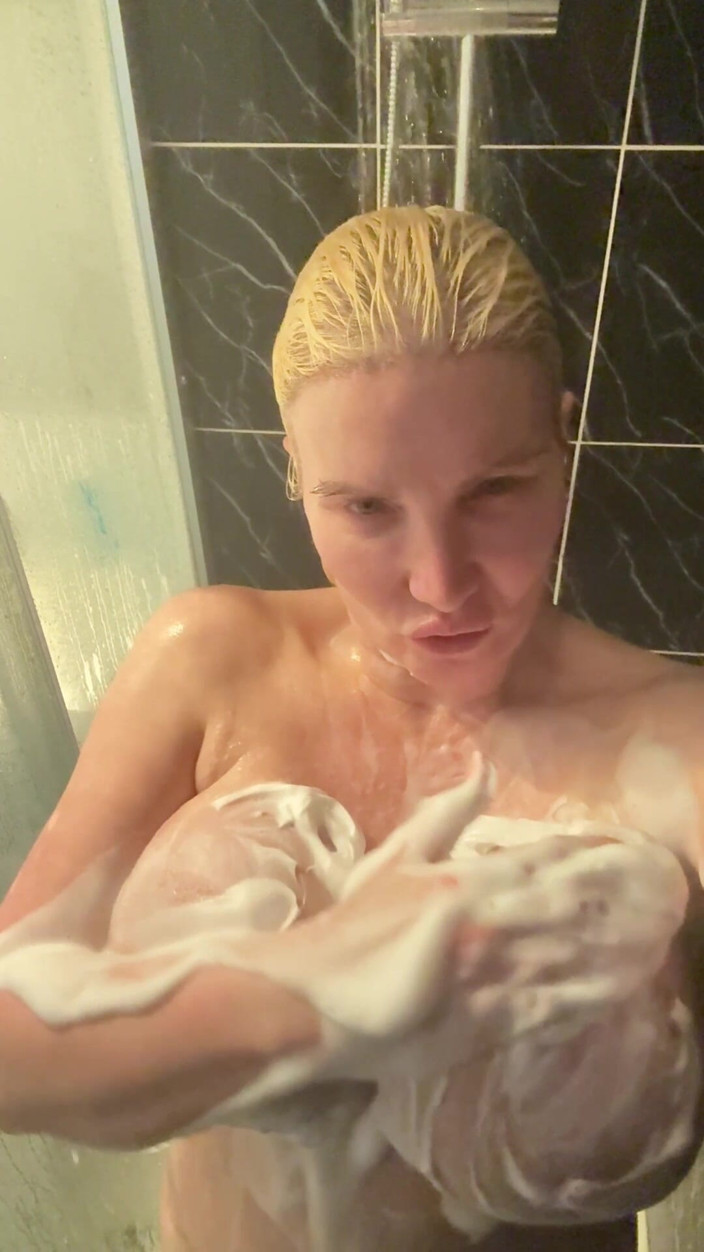 Sophie James: POV: Caught in the Shower…fuck My 34jj Tits!
