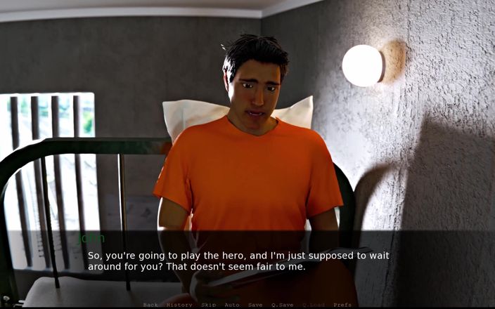 Snip Gameplay: Prison of Sissy 2 Adam gebruikte het kijkgat niet om een...