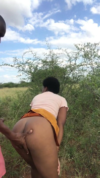 Utomhus snabb sex