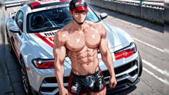 Erotic Man: Ai znaky se svaly bez košile