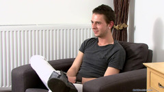 Blake Mason: New Guy Caleb Strokes It