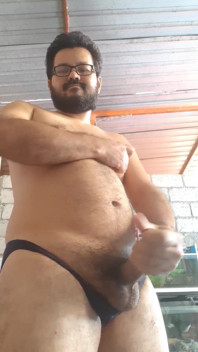 Bear Jerking off