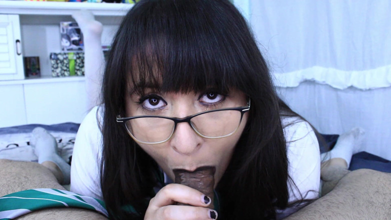 VickyVixen: Con đĩ Slytherin bú &amp; đụ vì điểm