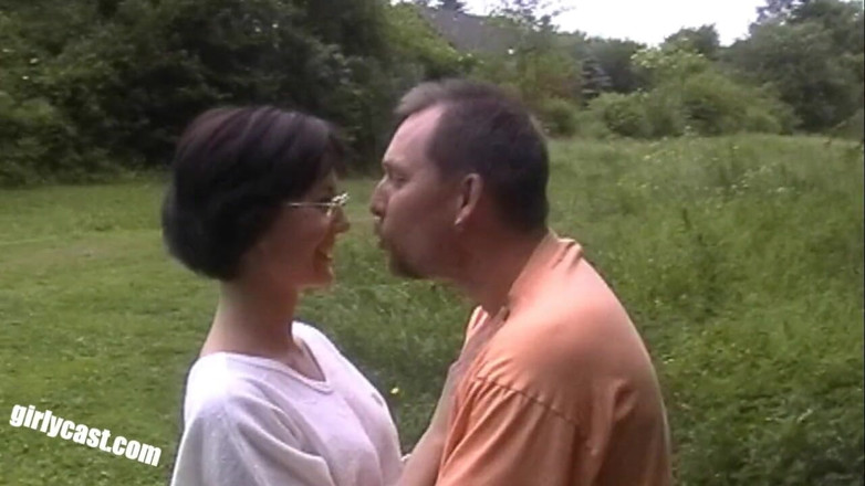 Girlycast: Lisa and her cuckold outdoor threesome