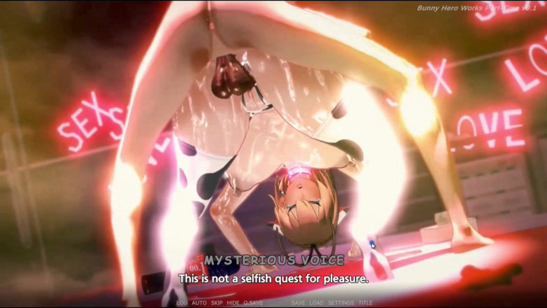 NSFWOtaku: เกมเฮนไต -เฮนไตกระต่ายฮีโร่ทํางานนอกเวลาเล่นแอนิเมชั่นเล่นเกมเย็ด