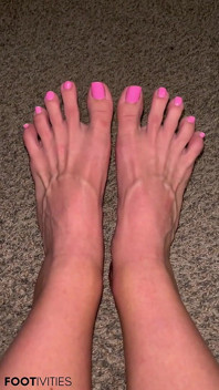 Veiny Feet After Shower - Silent Tease Av Ivys Feet Footivities