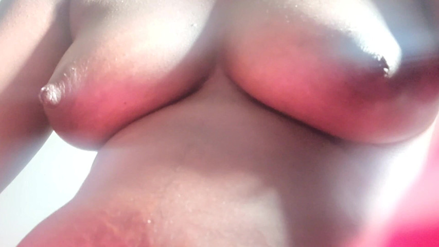 Massaging My Small Tits (Rose blue 2)