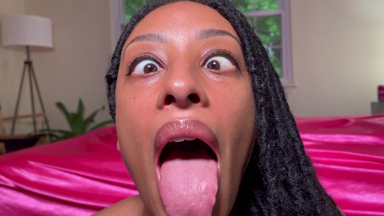 Pink Foxx: 흑인 대물 자지의 아헤가오