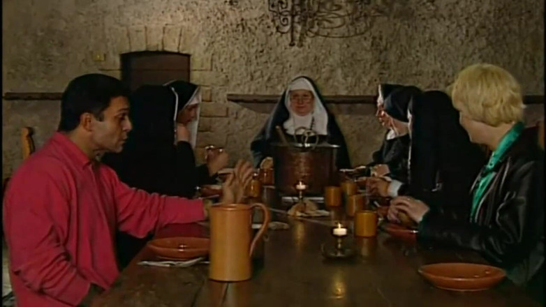 XTime Vod: Orgia anale suora bianca e nera nel monastero