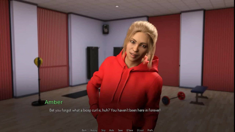 Dirty GamesXxX: College bound: strong blondie in the gym ep.39