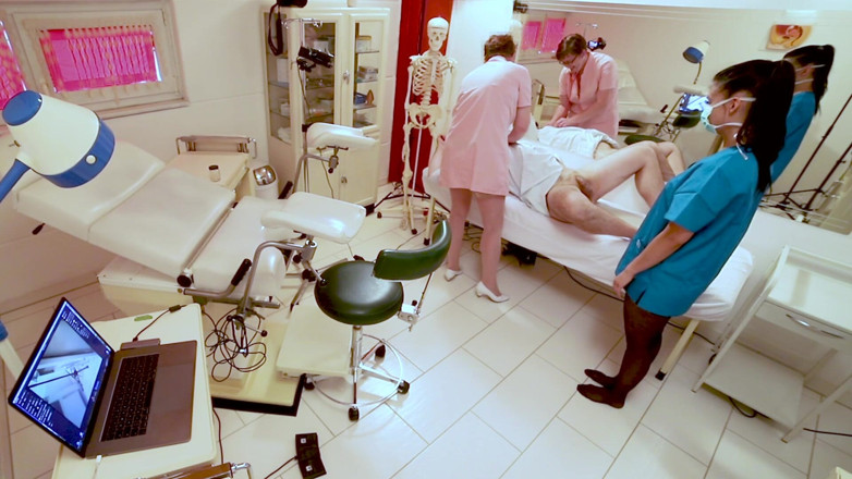 Marcus Pollack: Anal Examination by the Young Apprentice and the Mature Head...