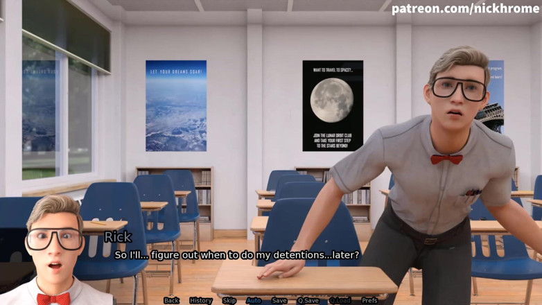 Visual Novels: SexBot 59 - masturbare în apel video