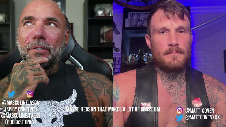 Raw and Uncensored with Masculine Jason: Porn Star Confessions - Matt Coven Episode 158