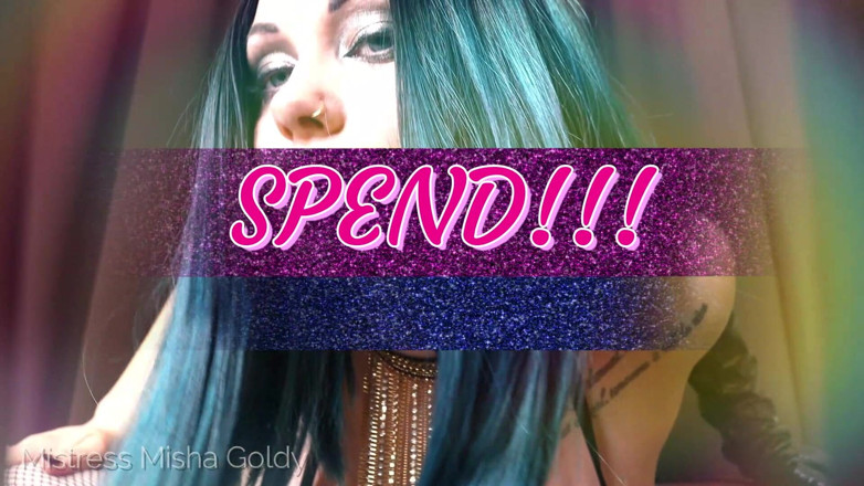 Goddess Misha Goldy: Findom-woorden maken je al hard! Dat is alles wat je...