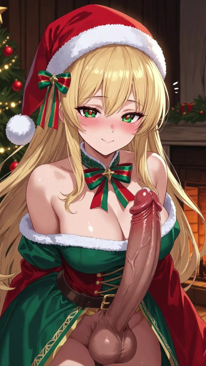 L6RD7BLU3 Transgender AI: Transgender Besar Muncrat di Hadiah dan Pohon Natal