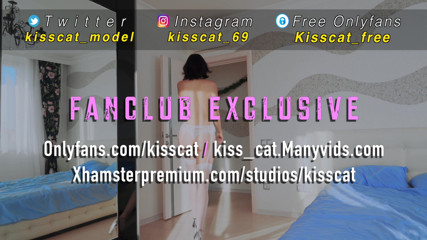 KissCat: สาวสวยดูดควยลึกๆ แล้วโดนแตกคาปากเต็มหน้า