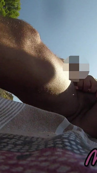 French Teacher Nudist Beach Blowjob Public to Voyeur with Cumshot - Misscreamy