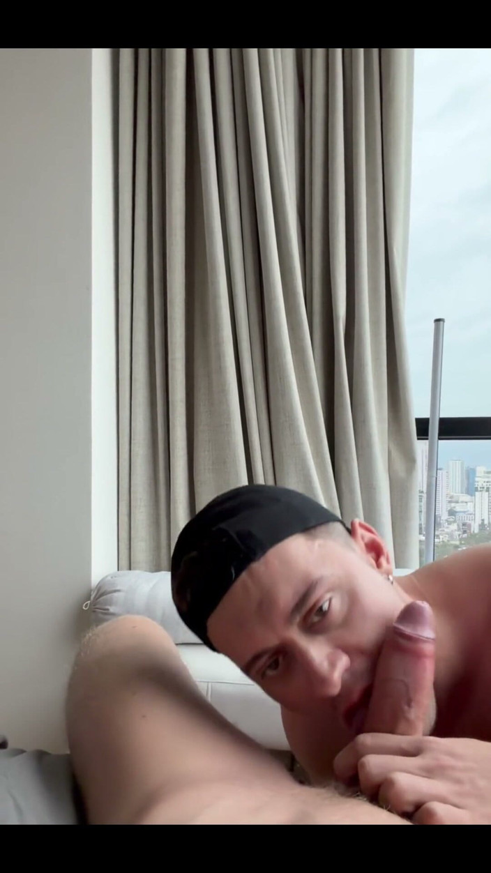 KhrisWeber: I Eagerly Suck His Hard Cock