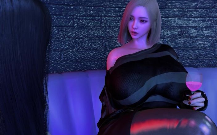 Why fuck so hard: 흑인 대물 자지와 바람을 피우는 3D 거유 창녀