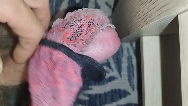 Dirty women's underwear fetish: गंदा अंडरवियर जो मैंने अपने पड़ोसी से चुराया था