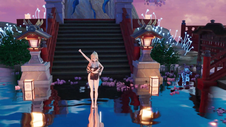 MikuMotion: Skaka det stora tuttar Jiggling, fitta utsatt